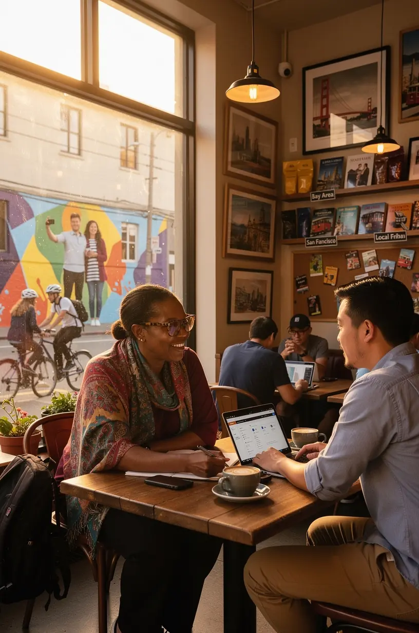 Connecting with locals during urban travels